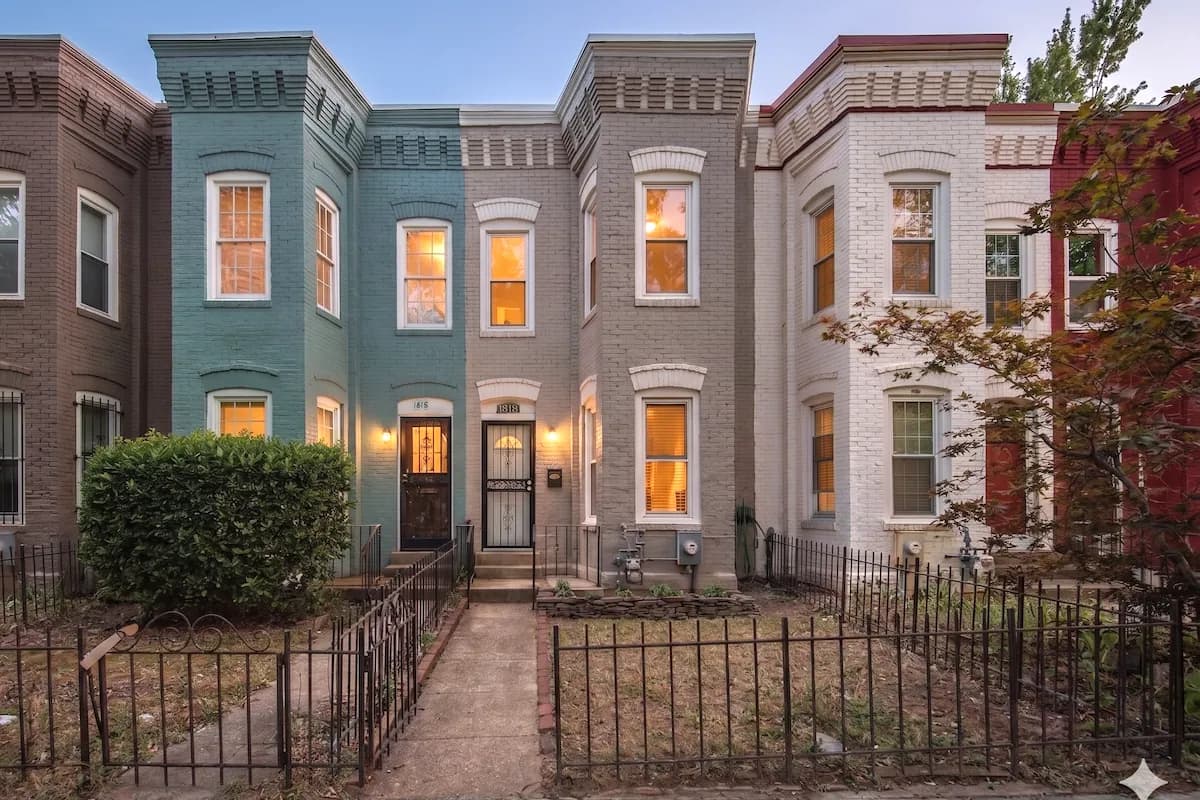 A Washington, DC row-house investment property