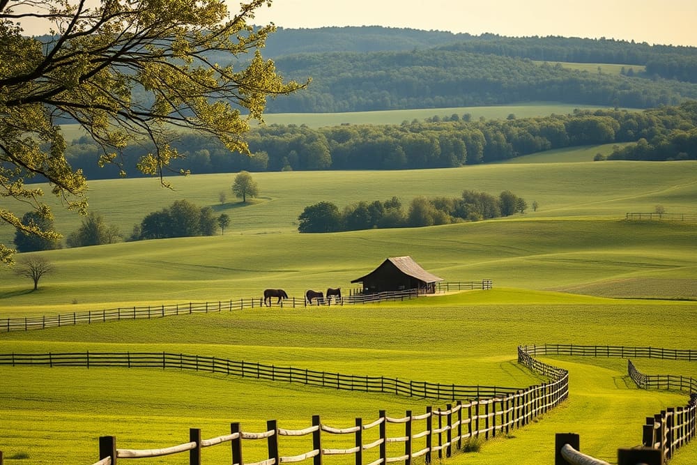 A representative view of Fauquier County