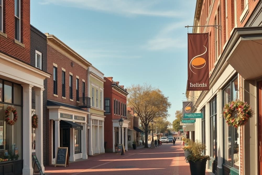 A representative view of Leesburg