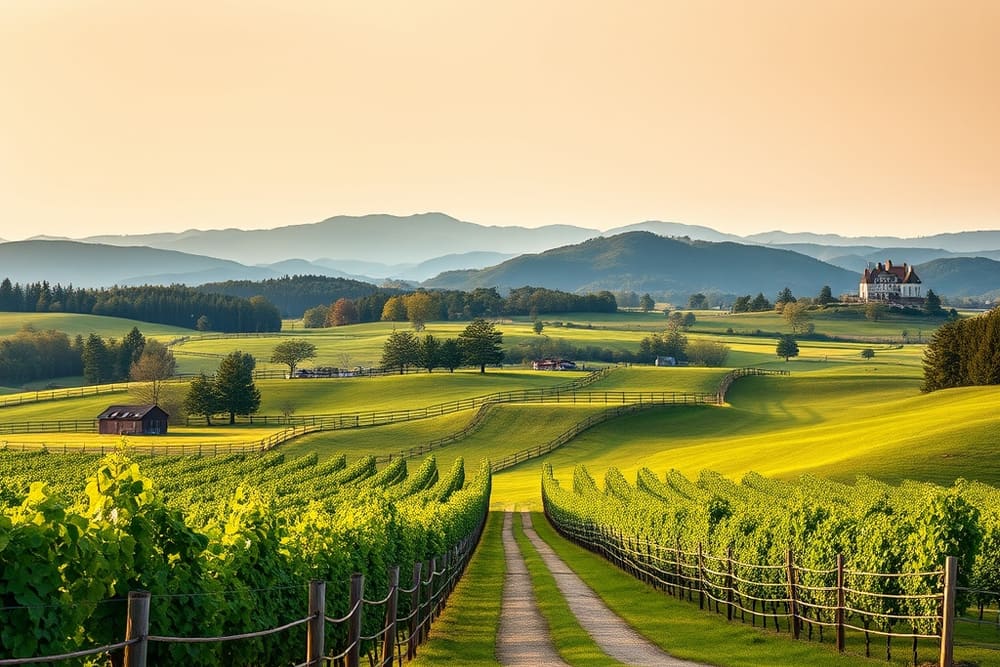 A representative view of Loudoun County