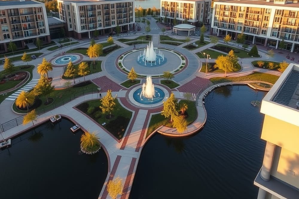 A representative view of Reston